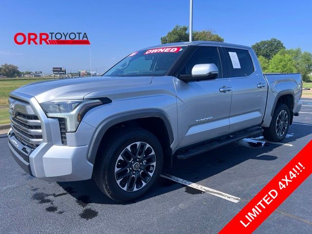 Celestial Silver Metallic 2024 Toyota Tundra Pickup Truck Four-Wheel Drive Automatic