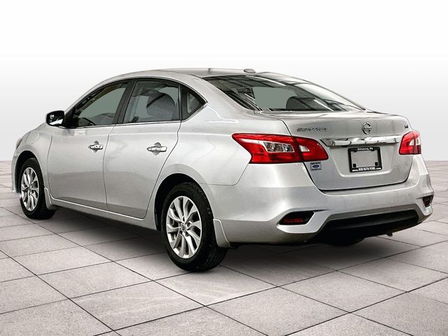 2019 Nissan Sentra SV Silver at Subaru and VW of Moon Township