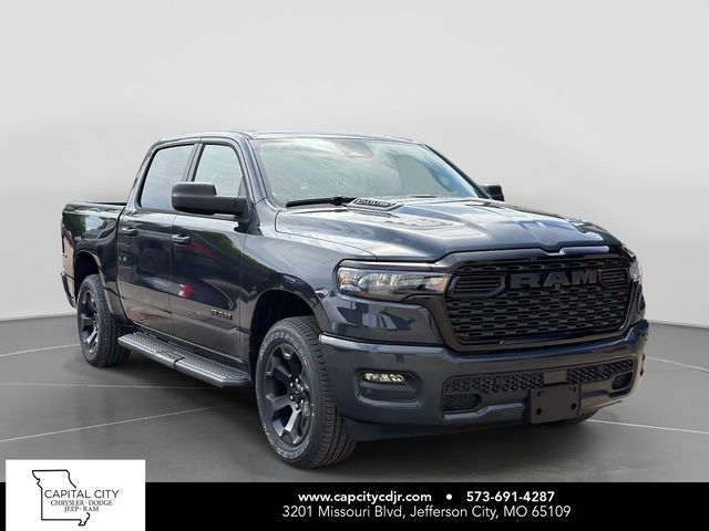 Forged Blue Metallic 2026 RAM 1500 Pickup Truck Four-Wheel Drive 8-Speed Automatic