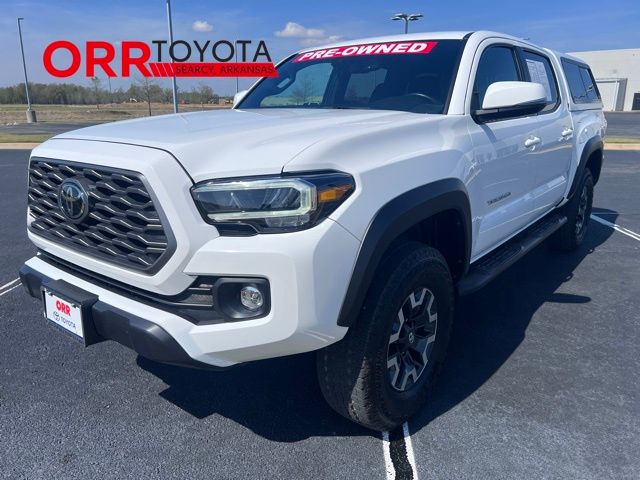 Ice Cap 2023 Toyota Tacoma TRD Off Road Double Cab 4WD Pickup Truck Four-Wheel Drive 6-Speed Automatic