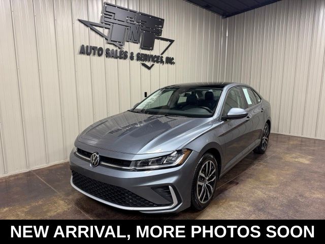 Gray 2025 Volkswagen Jetta Sedan Front-Wheel Drive 8-Speed Automatic