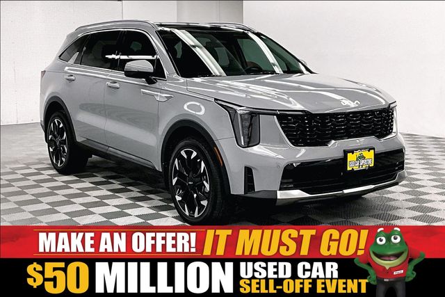 Wolf Gray 2025 Kia Sorento SUV / Crossover All-Wheel Drive 8-Speed Dual Clutch