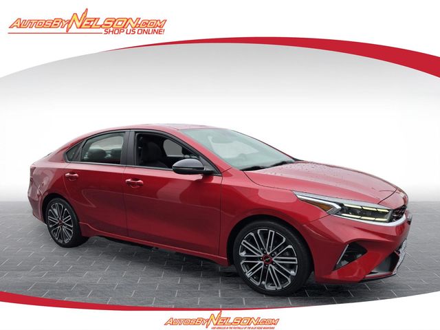Currant Red 2022 Kia Forte Sedan Front-Wheel Drive 7-Speed Automatic