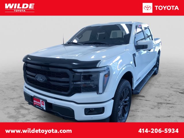 White Metallic 2025 Ford F-150 Pickup Truck Four-Wheel Drive Automatic