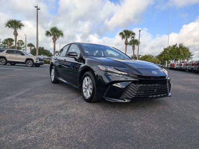 Midnight Black Metallic 2026 Toyota Camry Sedan Front-Wheel Drive Continuously Variable Transmission