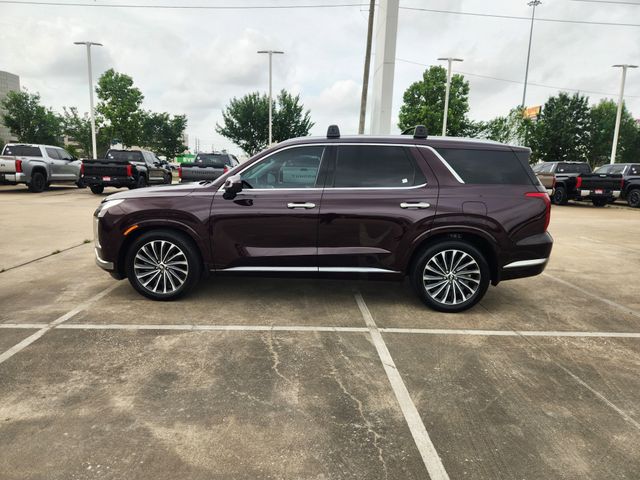 2023 Hyundai Palisade Calligraphy Red at Texan Dodge Chrysler Jeep Ram