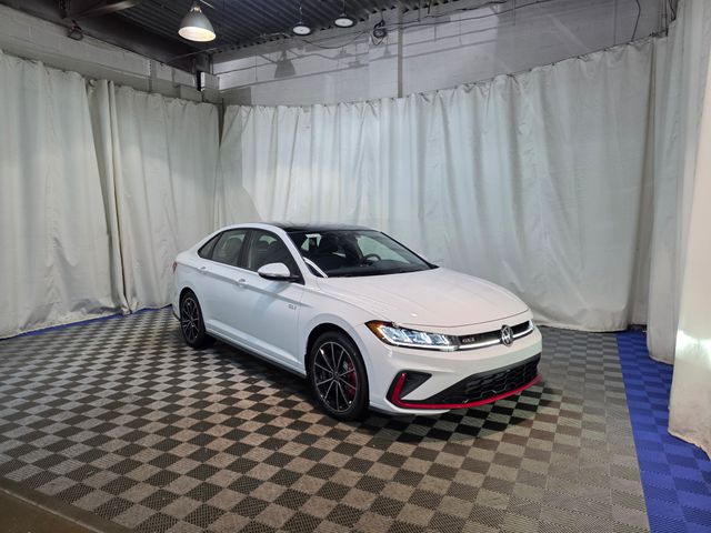 Pure White 2026 Volkswagen Jetta GLI Autobahn FWD Sedan Front-Wheel Drive 6-Speed Manual