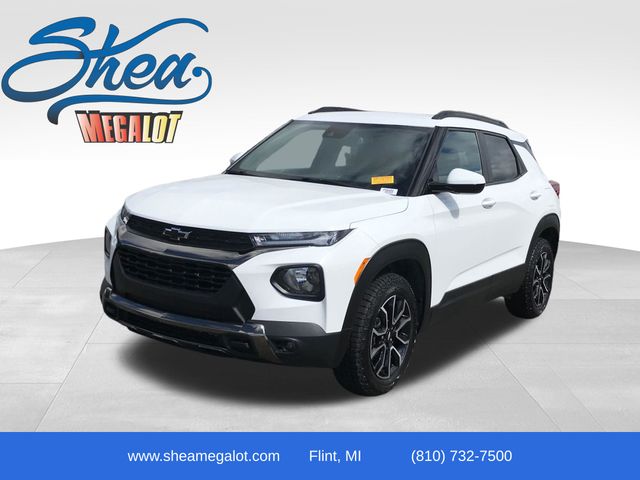 Summit White 2023 Chevrolet Trailblazer ACTIV AWD SUV / Crossover Four-Wheel Drive 9-Speed Automatic