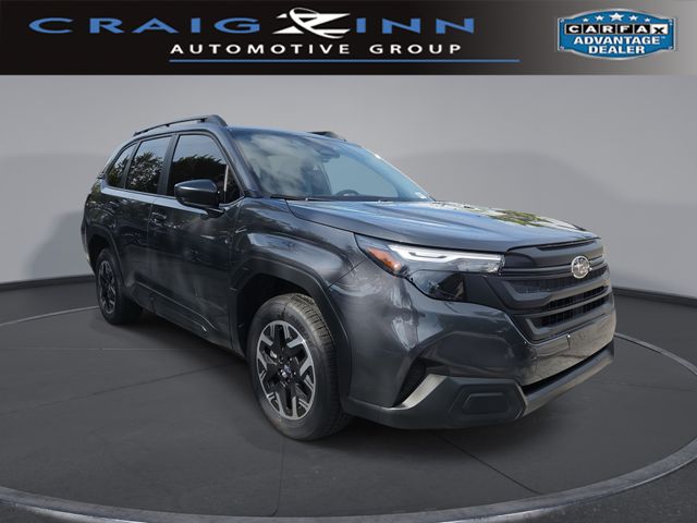 Gray Metallic 2026 Subaru Forester SUV / Crossover All-Wheel Drive Continuously Variable Transmission