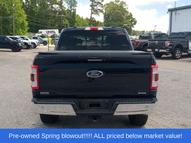 Used 2022 Blue Metallic Ford Lariat image 12