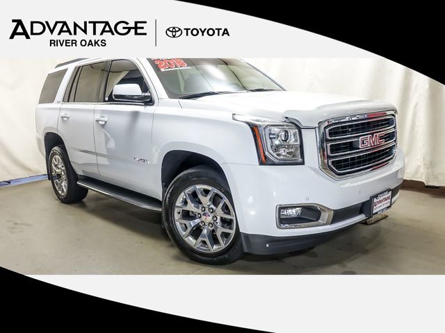 Summit White 2018 GMC Yukon SLE 4WD SUV / Crossover Four-Wheel Drive 6-Speed Automatic Overdrive