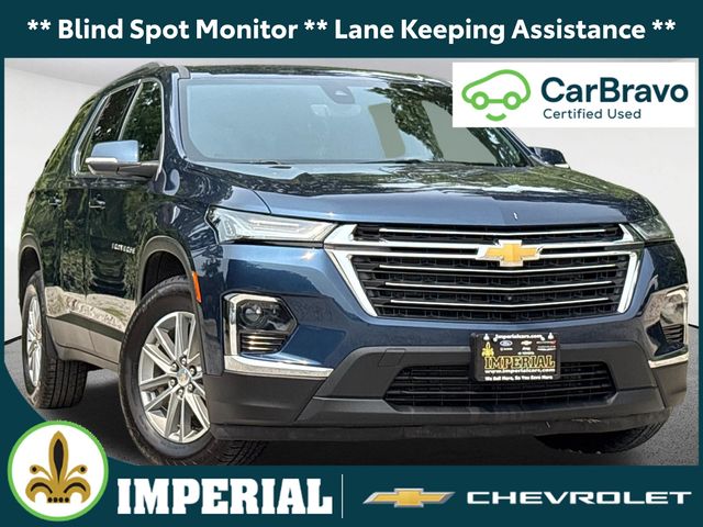 Northsky Blue Metallic 2023 Chevrolet Traverse SUV / Crossover Four-Wheel Drive 9-Speed Automatic