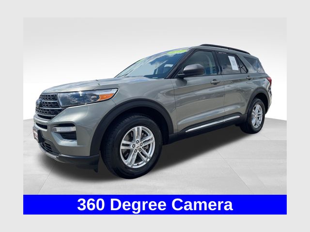 Silver Spruce Metallic 2020 Ford Explorer XLT AWD SUV / Crossover All-Wheel Drive Automatic