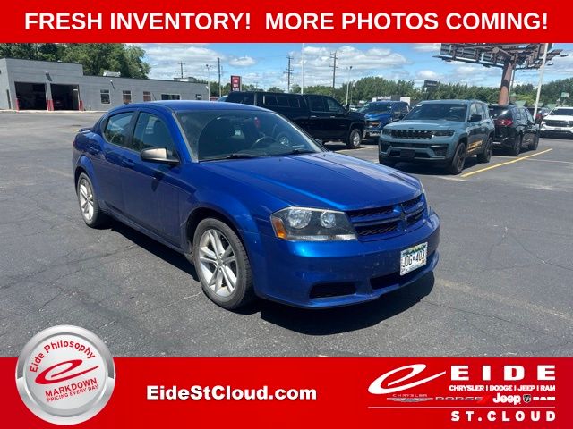 Blue Streak Pearlcoat 2014 Dodge Avenger SE FWD Sedan Front-Wheel Drive 4-Speed Automatic