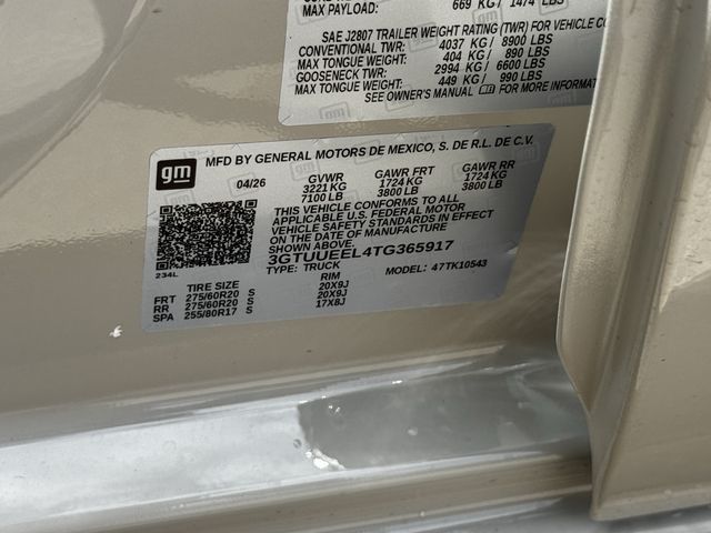 2026 GMC Sierra 1500 AT4 Beige at Legacy Ford