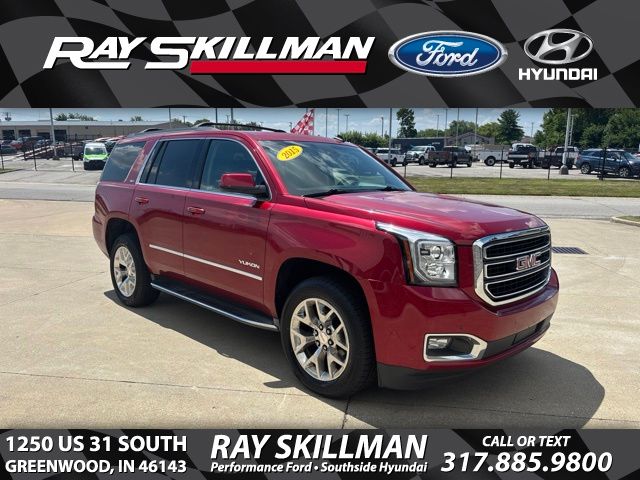 Crystal Red Tint 2015 GMC Yukon SUV / Crossover Four-Wheel Drive 6-Speed Automatic Overdrive