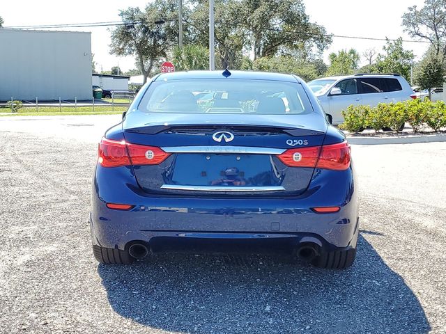 2016 INFINITI Q50 Red Sport 400 6