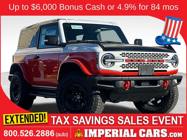 Oxford White 2025 Ford Bronco SUV / Crossover Four-Wheel Drive Automatic
