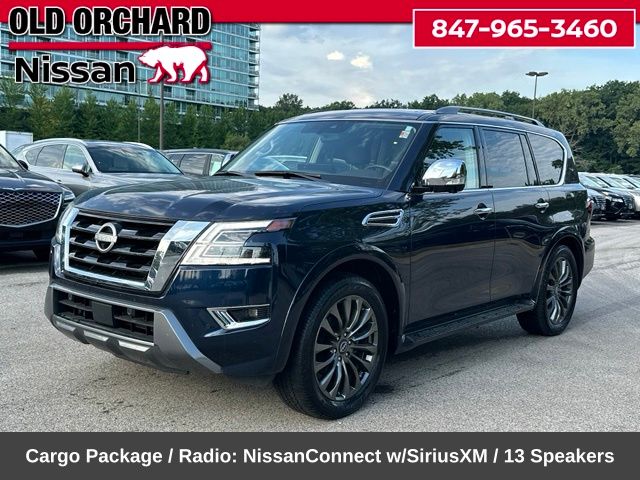 Hermosa Blue Pearl 2024 Nissan Armada SUV / Crossover Four-Wheel Drive 7-Speed Automatic