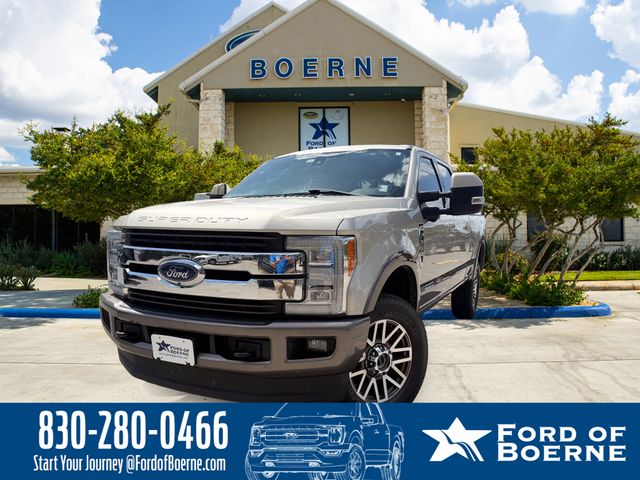 Gold 2018 Ford F-250 Super Duty Pickup Truck Four-Wheel Drive 6-Speed Automatic