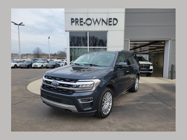 Stone Blue Metallic 2023 Ford Expedition Limited 4WD SUV / Crossover Four-Wheel Drive Automatic
