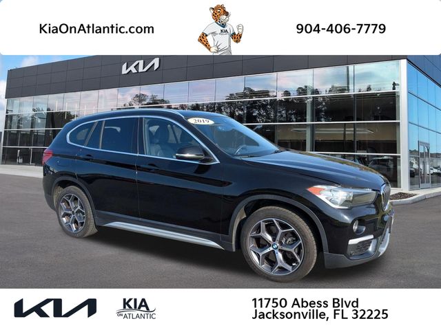 Jet Black 2019 BMW X1 SUV / Crossover All-Wheel Drive 8-Speed Automatic