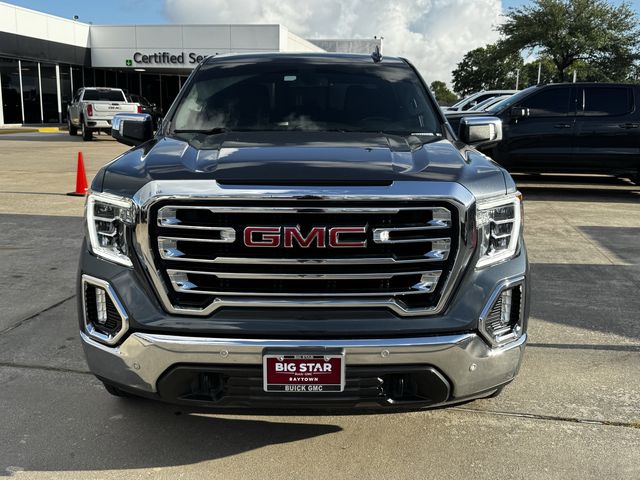 2021 GMC Sierra 1500 SLT Blue at Wharton Chevrolet GMC