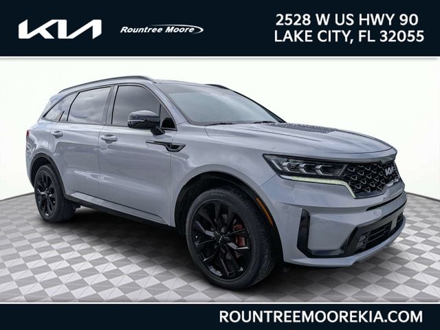 Gray 2022 Kia Sorento SUV / Crossover Front-Wheel Drive 8-Speed Dual Clutch