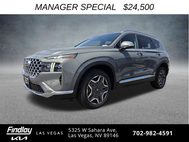 Hampton Gray 2023 Hyundai Santa Fe SUV / Crossover All-Wheel Drive Automatic