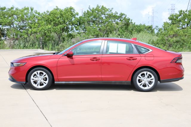 2023 Honda Accord LX Red at Community Honda