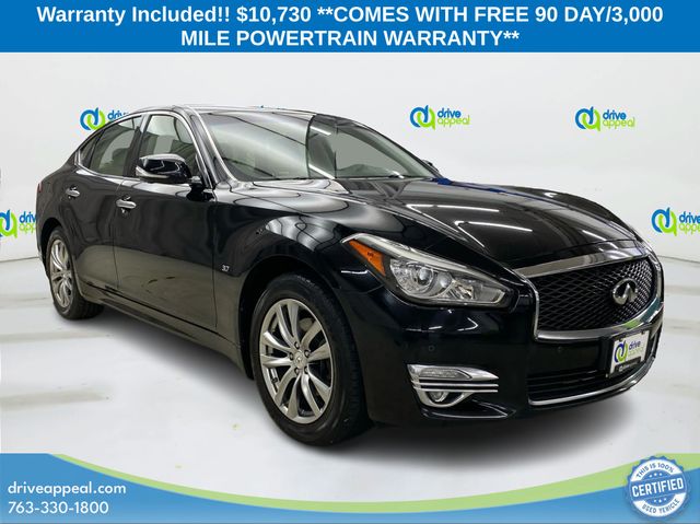 Black Obsidian 2015 INFINITI Q70 Sedan  7-Speed Automatic