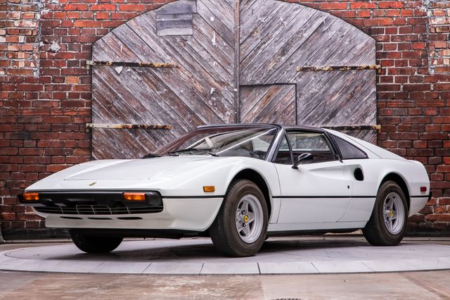 White 1978 Ferrari 308 Convertible Manual