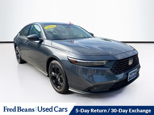 Gray 2025 Honda Accord Sedan Front-Wheel Drive Continuously Variable Transmission