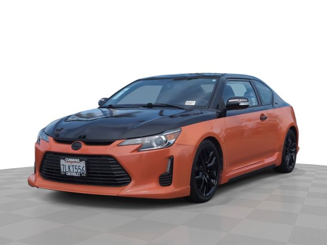 Orange / Black 2015 Scion tC Coupe 6-Speed Automatic