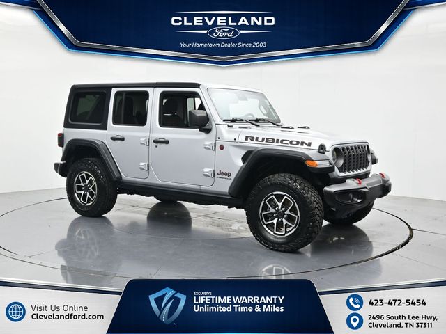 Silver Zynith Clearcoat 2024 Jeep Wrangler SUV / Crossover Four-Wheel Drive 8-Speed Automatic