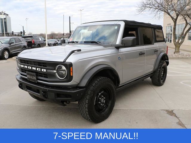 Used 2022 Ford Bronco 4-Door Black Diamond with VIN 1FMDE5BH7NLA98206 for sale in Kansas City