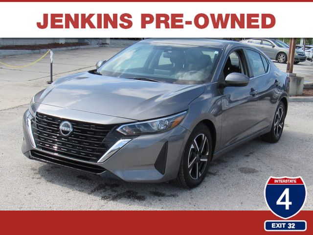 Gray (Gun Metallic) 2024 Nissan Sentra Sedan Front-Wheel Drive Continuously Variable Transmission