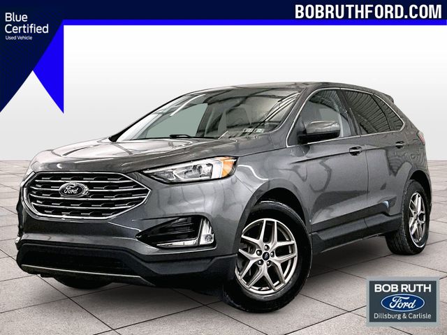 2021 Ford Edge SEL Gray at Luther Ford