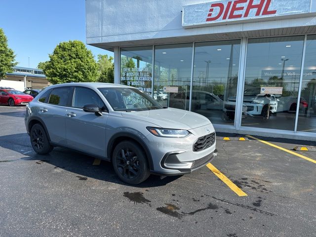 Urban Gray Pearl 2024 Honda HR-V Sport AWD SUV / Crossover All-Wheel Drive Continuously Variable Transmission