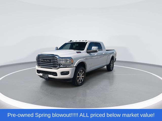 Used 2023 Bright White Clearcoat Ram Limited Longhorn image 4