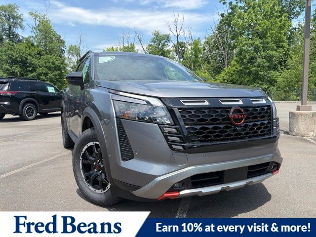 Gray (Gun Metallic) 2026 Nissan Pathfinder Rock Creek 4WD SUV / Crossover All-Wheel Drive 9-Speed Automatic