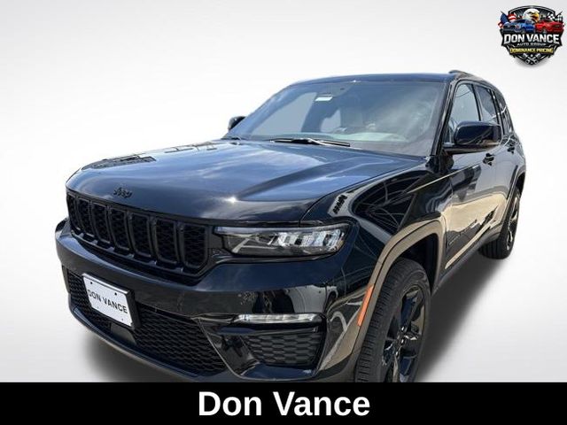 Diamond Black Crystal Pearlcoat 2025 Jeep Grand Cherokee Limited 4WD SUV / Crossover Four-Wheel Drive 8-Speed Automatic