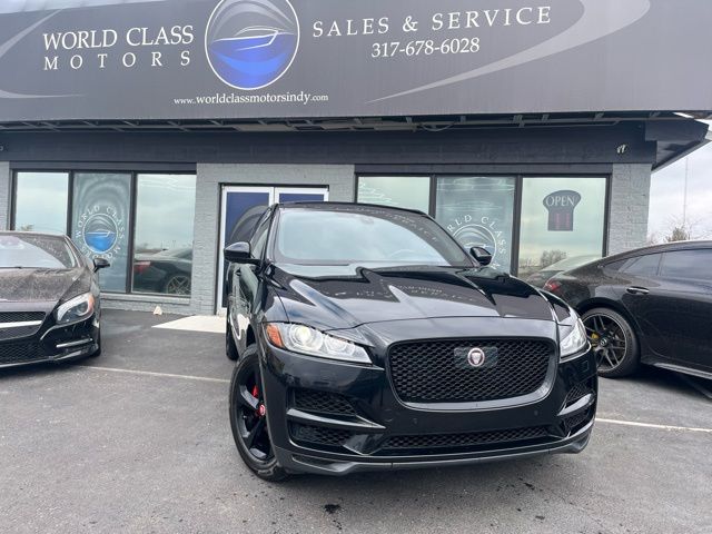 Santorini Black Metallic 2019 Jaguar F-PACE 25t Premium AWD SUV / Crossover All-Wheel Drive 8-Speed Automatic