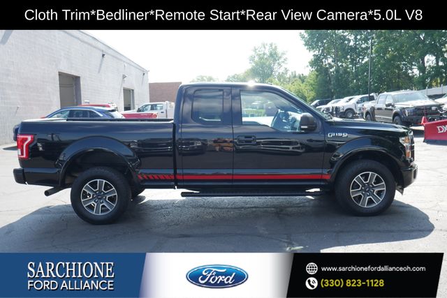Shadow Black 2016 Ford F-150 Pickup Truck Four-Wheel Drive 6-Speed Automatic
