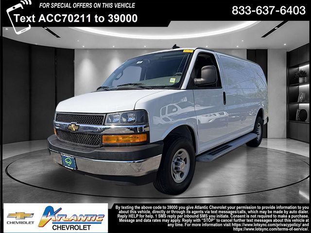 Summit White 2024 Chevrolet Express Cargo 2500 RWD Van Rear-Wheel Drive 8-Speed Automatic Overdrive