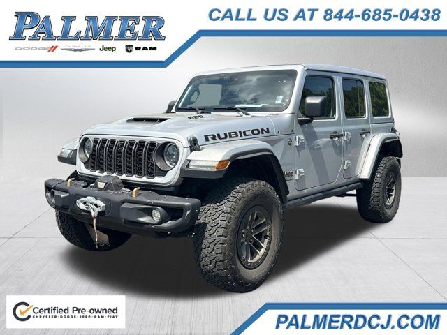 Silver Zynith Clearcoat 2024 Jeep Wrangler Rubicon 392 4-Door 4WD SUV / Crossover Four-Wheel Drive 8-Speed Automatic
