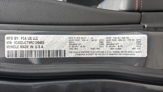 Used 2024 Vapor Gray Dodge R/T Plus image 29