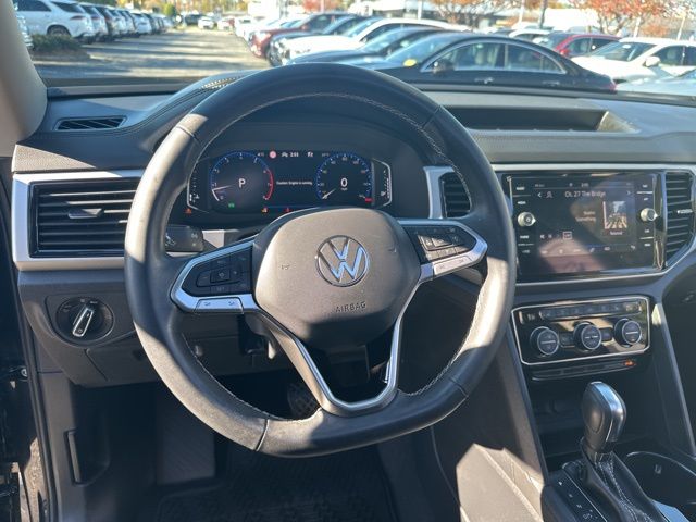 2021 Volkswagen Atlas SEL Premium Black at Stokes Volkswagen