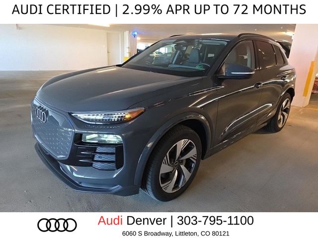 Magnet Gray 2025 Audi Q6 e-tron SUV / Crossover All-Wheel Drive Automatic