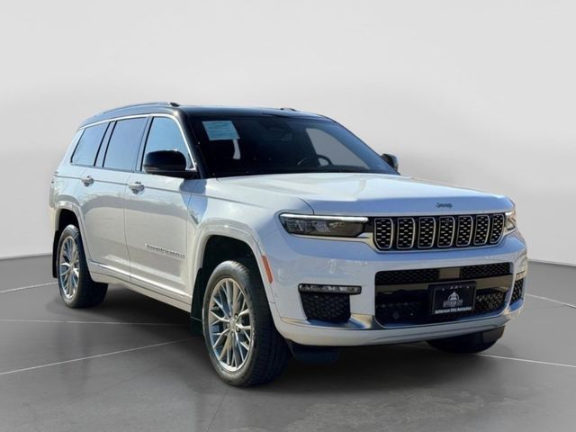 Bright White Clearcoat 2024 Jeep Grand Cherokee L Summit 4WD SUV / Crossover Four-Wheel Drive 8-Speed Automatic